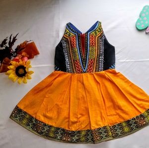 Baby/toddler African print dress